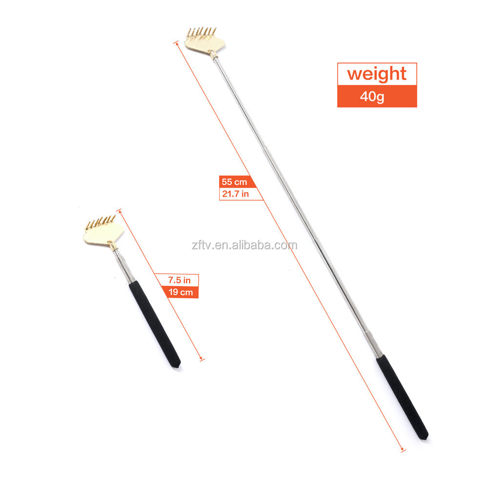 The Last Day's Special Offer Back Scratcher massager Metal Stainless Steel Extended Flexible Portable Claw Hand Back Scratcher