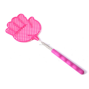 Telescopic Fly swatter Handle Stainless Steel Fly swatter  Large Bug Swatter That Work for Indoor and Outdoor