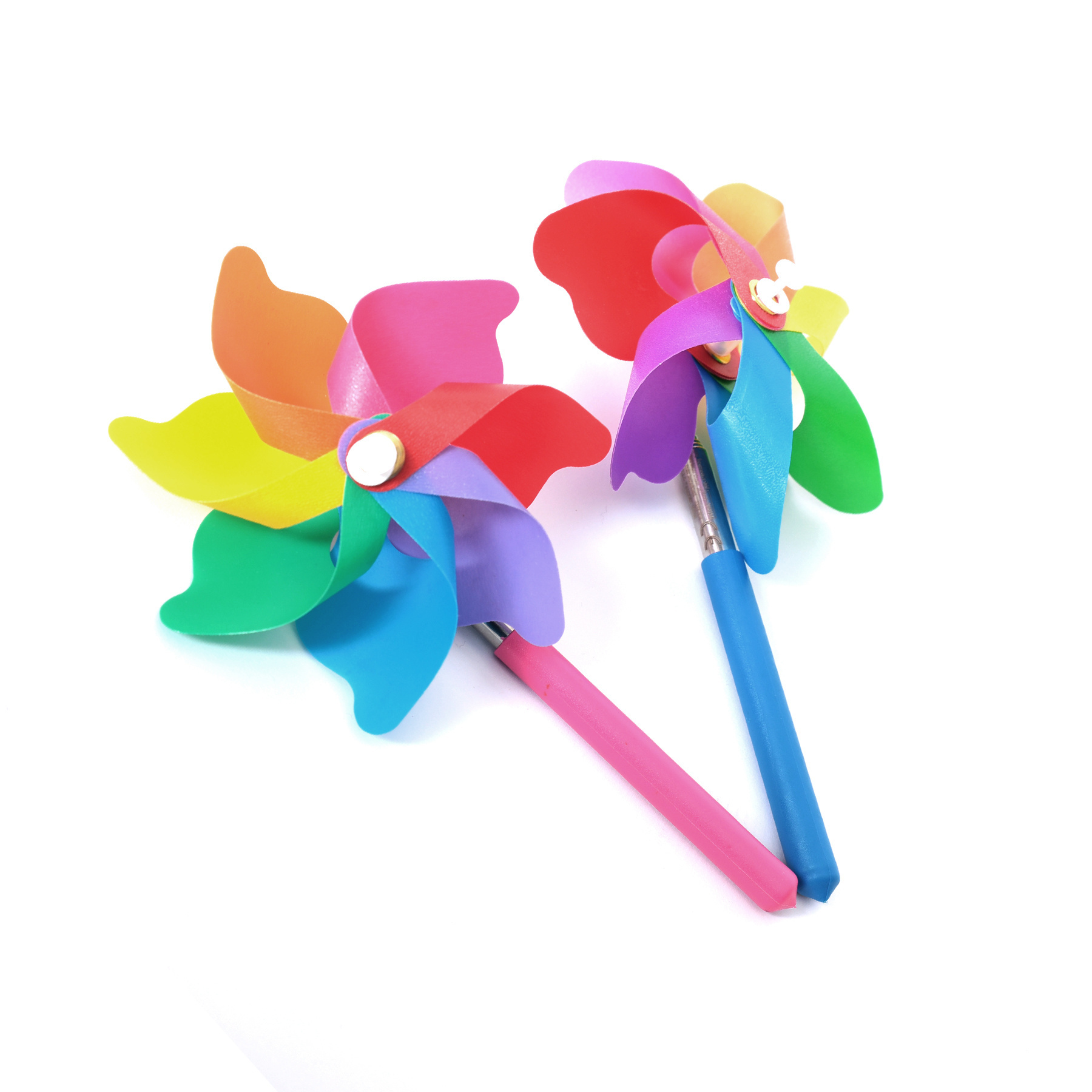 Garden Lawn Party Decor Plastic Windmill Pinwheel Wind Spinner Kids Toy