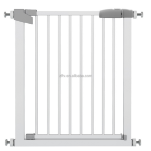 Adjustable Metal Pet Safety Gate Auto Close and Locks Baby Safety Gate