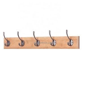 Wooden Coat Rack Clothes Hanger Hooks Living Room Wall Rack Coat Hooks Wall Mounting