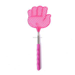 Telescopic Fly Swatters Durable Plastic Fly Swatter  Telescopic Flyswatter with Stainless Steel Handle for Indoor/Outdoor