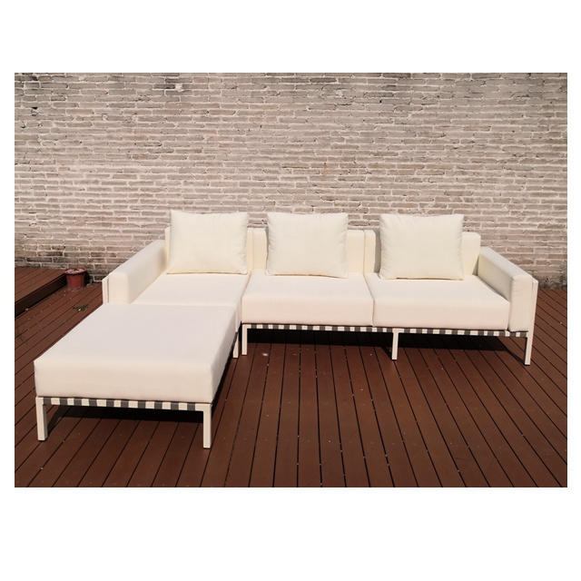 European Design Movable Modular L Sectional Modular Sofa bed Outdoor Furniture