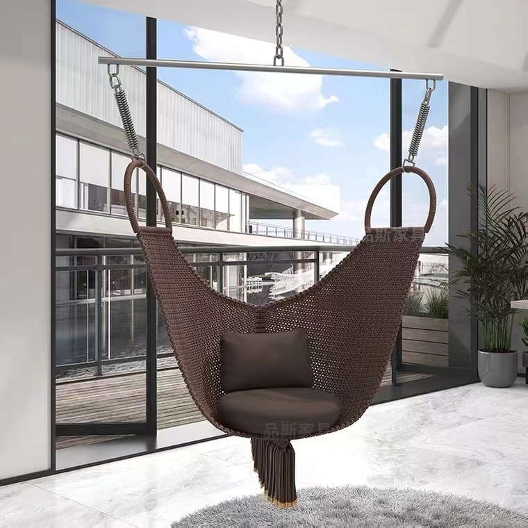 Luxury style manufacturer hammock netting patio swing chair hanging indoor outdoor hammock