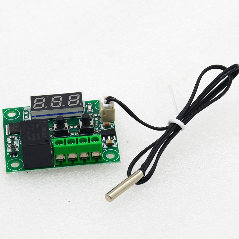 12V small temperature controller culture box constant thermostat 24v temperature controller switch XH-W1209