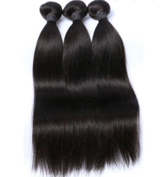 Indian Raw Virgin Hair Vendors Free Sample Bundles With Closure HD Frontal an Hair Extensions Cuticle AHumligned Straight Bundle