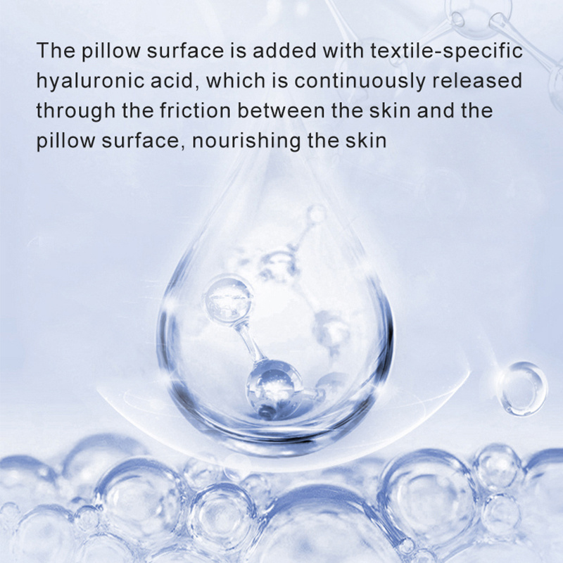 Hyaluronic Acid Pillowcase Cervical Contour Memory Foam Pillow Anti Wrinkle Memory Foam Pillows