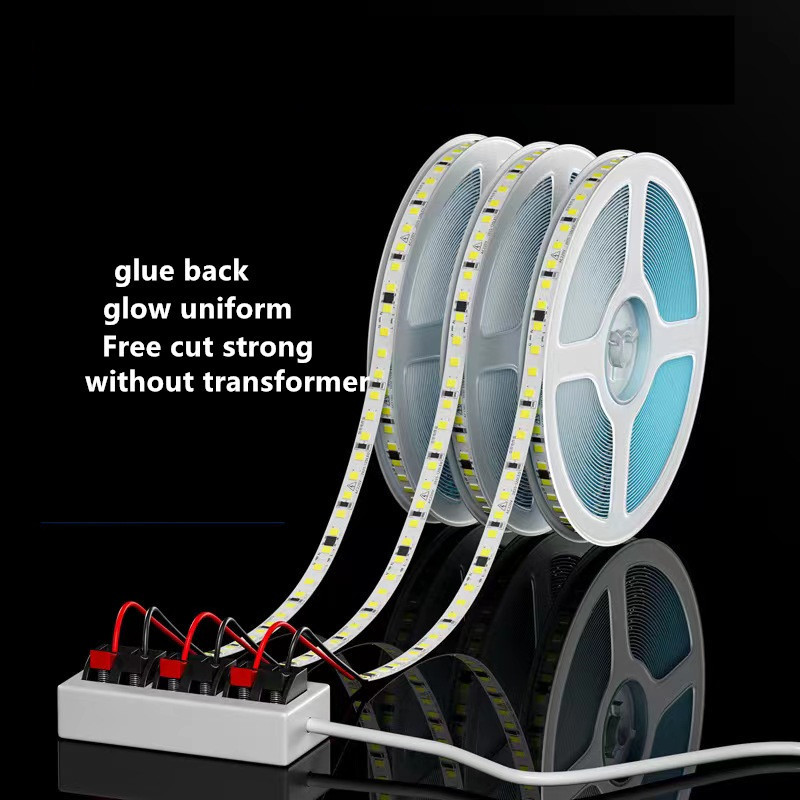 10M Red  Green Blue AC 220V high voltage soft lamp SMD2835 with 120 lamps per meter without transformer White  Warm White Light