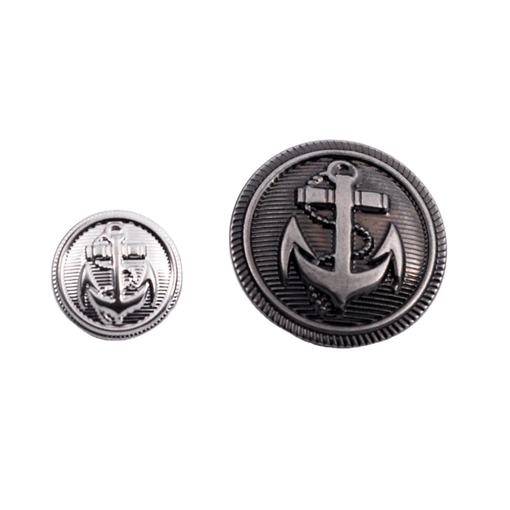 Clip  Brass Anchor Button, Clip Button for Overcoat BM10219