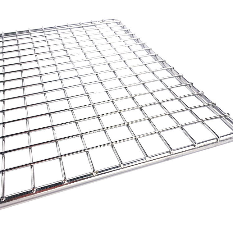 Personalized Customization Baking Oven Safe Rack Roasting Pan Food Grade Metal Wire Mesh Grill Stainless Steel Baking Tray