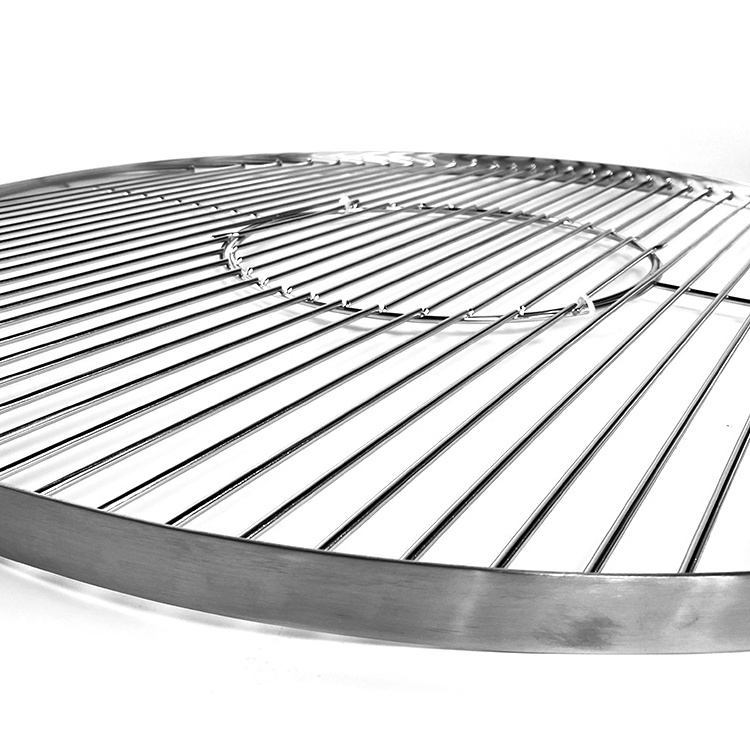 stainless steel fire pit grill grate for cooking