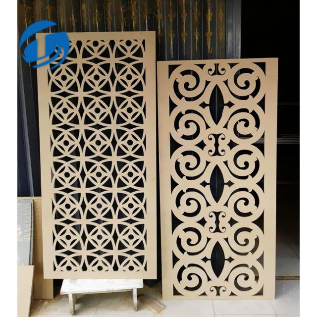 aluminum decoration laser cut metal panels