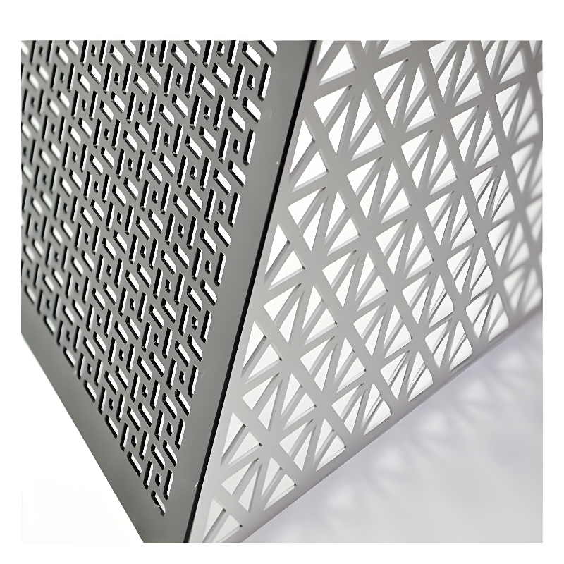 Indoor aluminum perforated metal CNC laser cut partition decorative punching panels