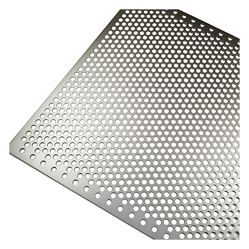 High-precision processing aluminum punched metal mesh air duct protective  perforated metal plate