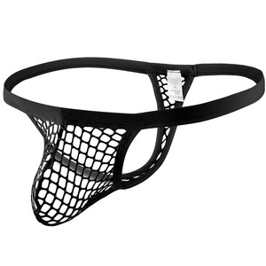 Dropshipping Plus Size Porn Panties Hollow Low Waist Erotic Temptation Male Underpants men mesh underwear