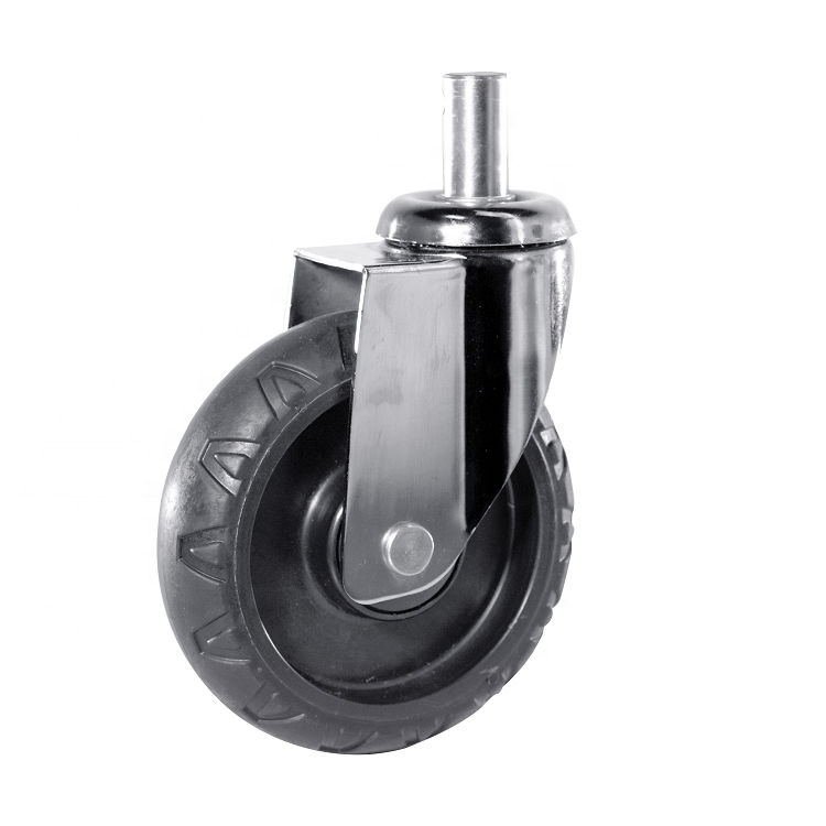 Heavy Duty 5 6 8 inch Swivel Casters For Stetchers Brake Lock Medical Casters