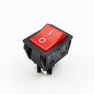 Hot selling KCD4 30A high current red yellow green blue t120/55 Rocker switch