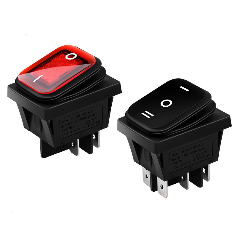 Car Motorcycle Automobile Ip68 Switches 12v Rocker Switch Car Free Sample Cheapest Waterproof Max Yellow Green Red Orange Blue