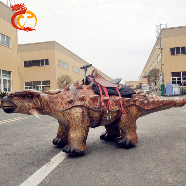 Amusement Park Walking Animatronic Dinosaur Ride