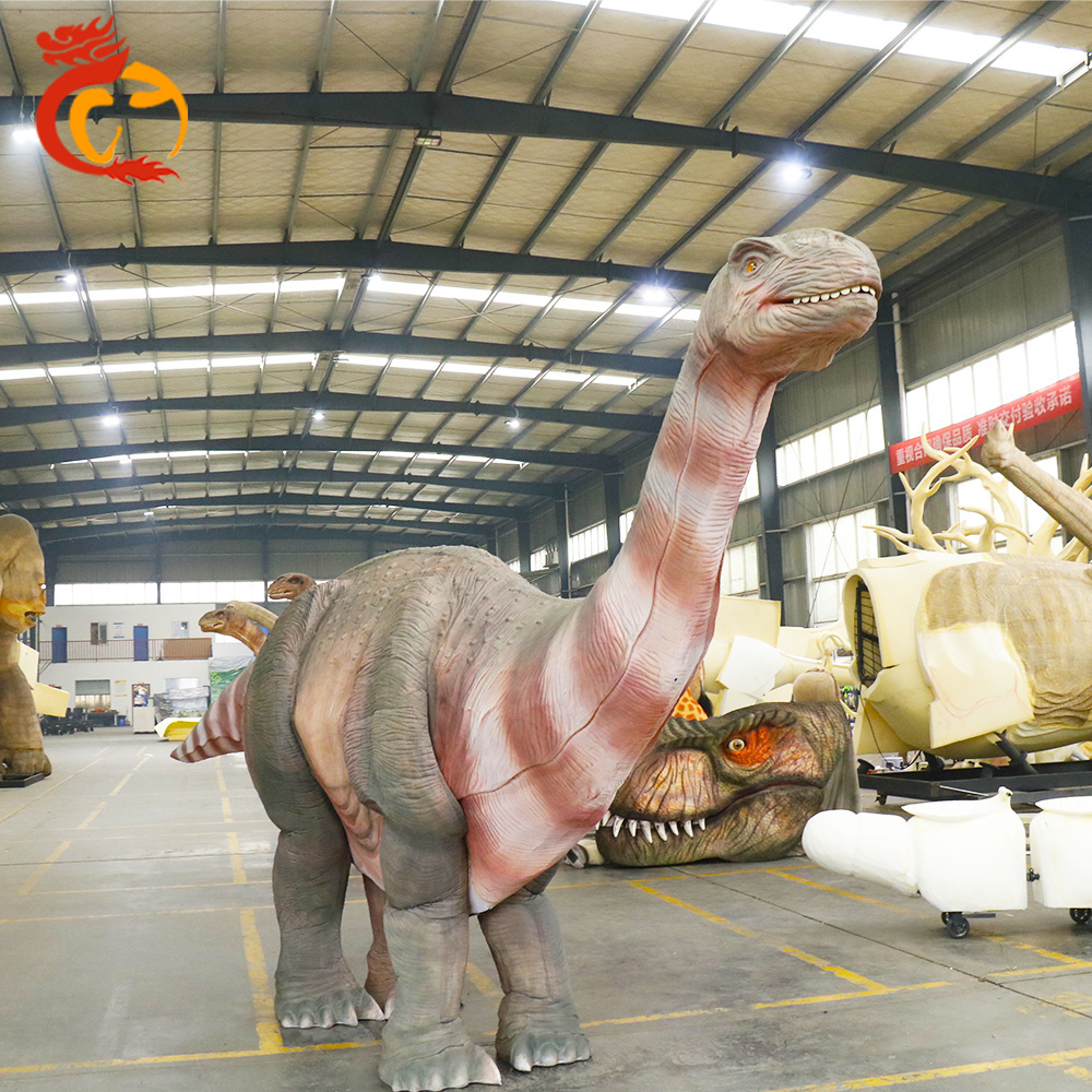 Waterproof Life Size Robotic Animated Brachiosaurus Dinosaur Suit Costume Real Show