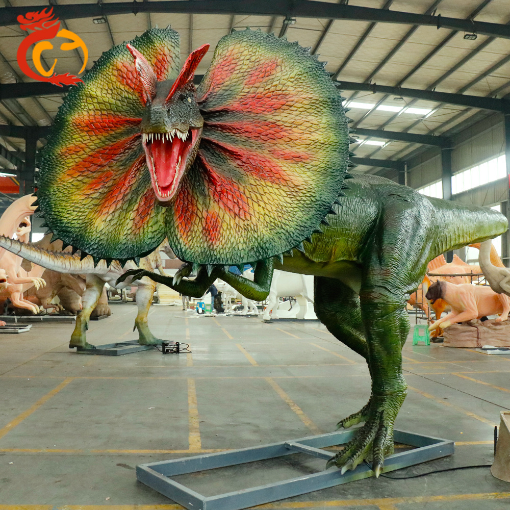 Playground Life Size 3d Animatronic Robot Dinosaur Model For Sale