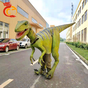 Upgrade velociraptor suit realistic animatronic dinosaur costume