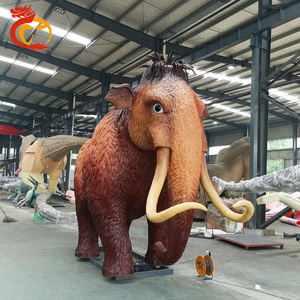 Amusement Park Animatronics mammoth model for sale