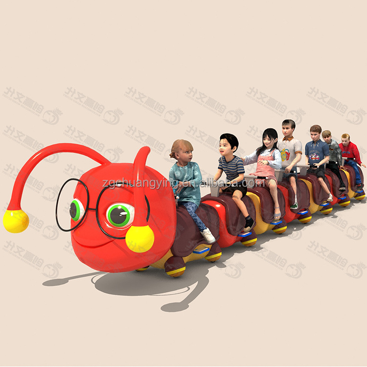 outdoor playground happy train amusement park christmas mini trackless train for kids to ride for shopping mall