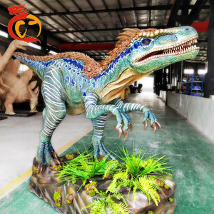 Animatronic Velociraptor dinosaur robot for sale