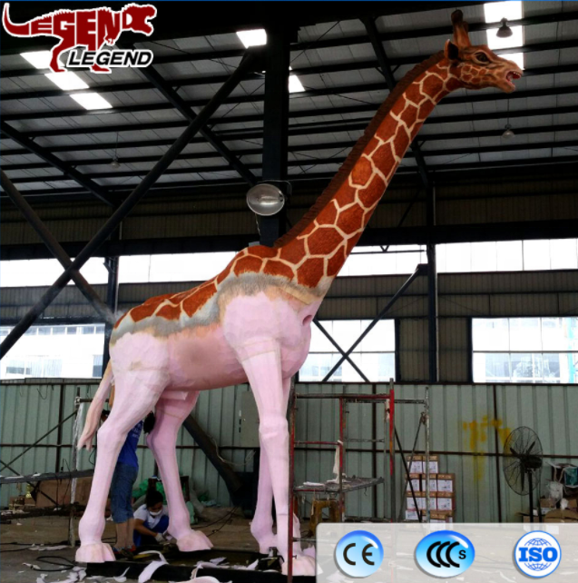 Theme park decoration life size animatronic animal for sale