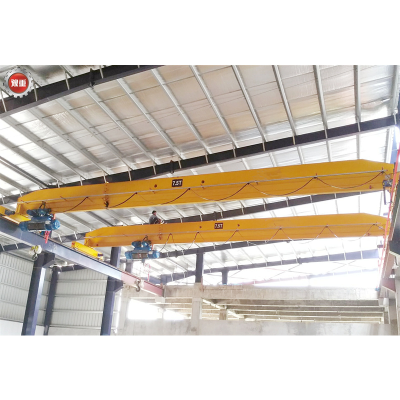 Factory 10 t lifting workshop hanger EOT single girder overhead bridge crane 2t 3t 5t