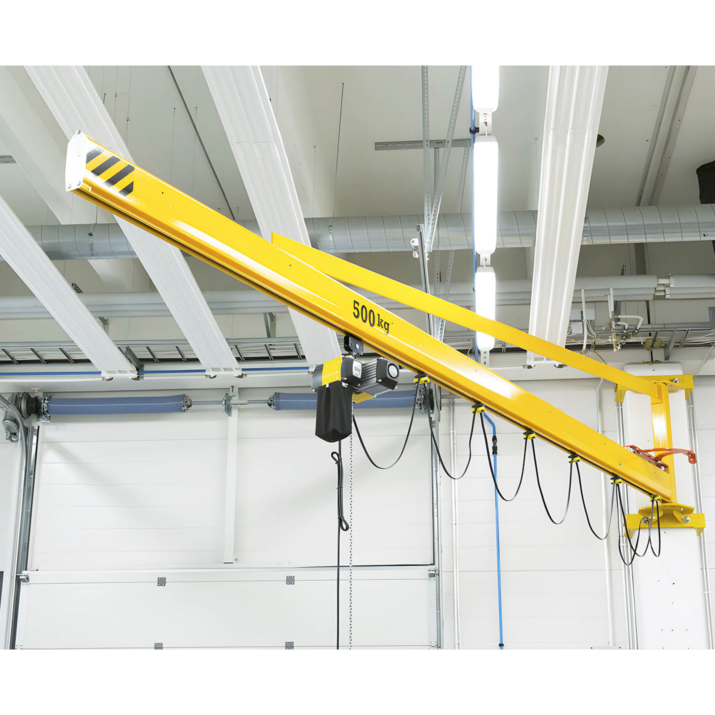 150kg 300KG 500KG Wall mounted Jib Crane Forklift Remote Control Modular Cranes