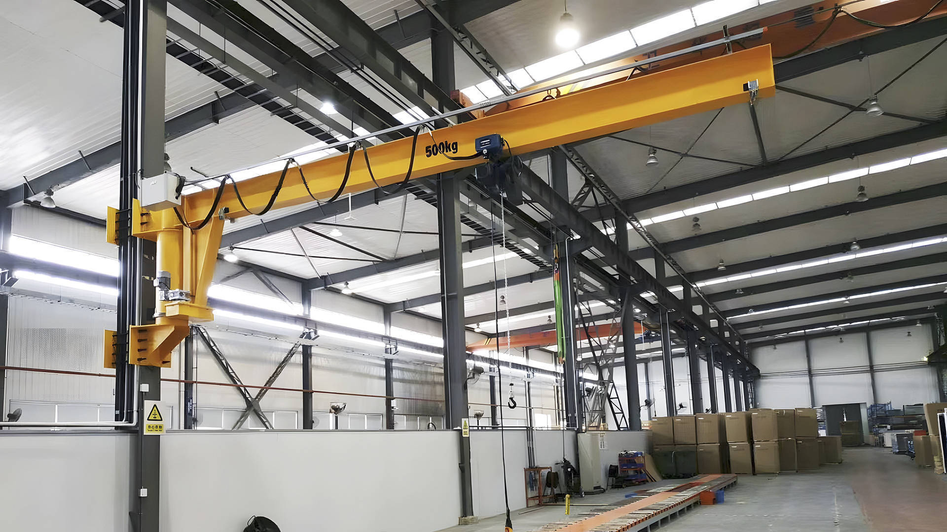 150kg 300KG 500KG Wall mounted Jib Crane Forklift Remote Control Modular Cranes