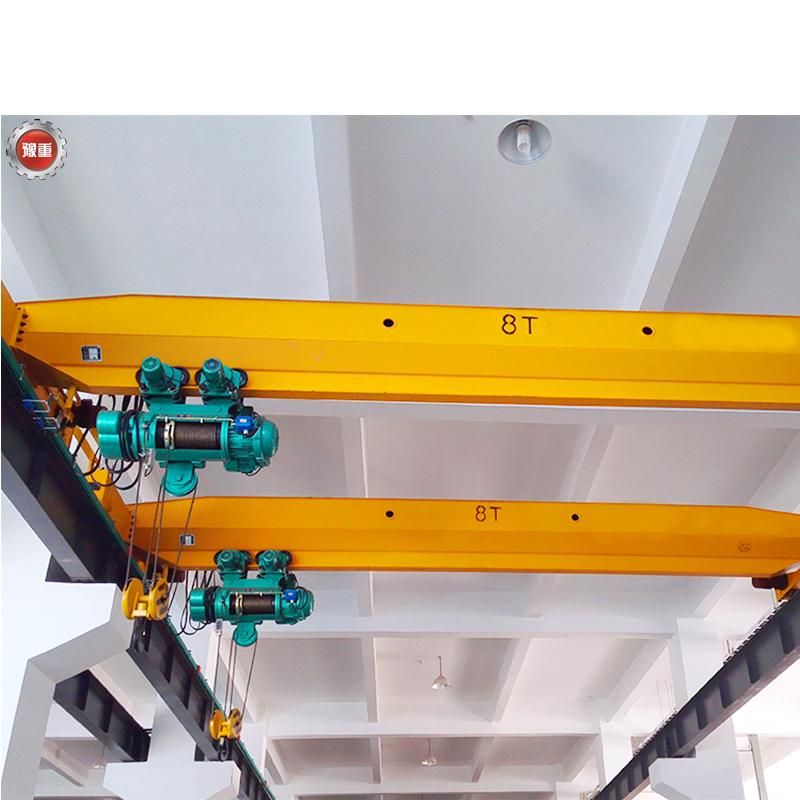 Factory 10 t lifting workshop hanger EOT single girder overhead bridge crane 2t 3t 5t