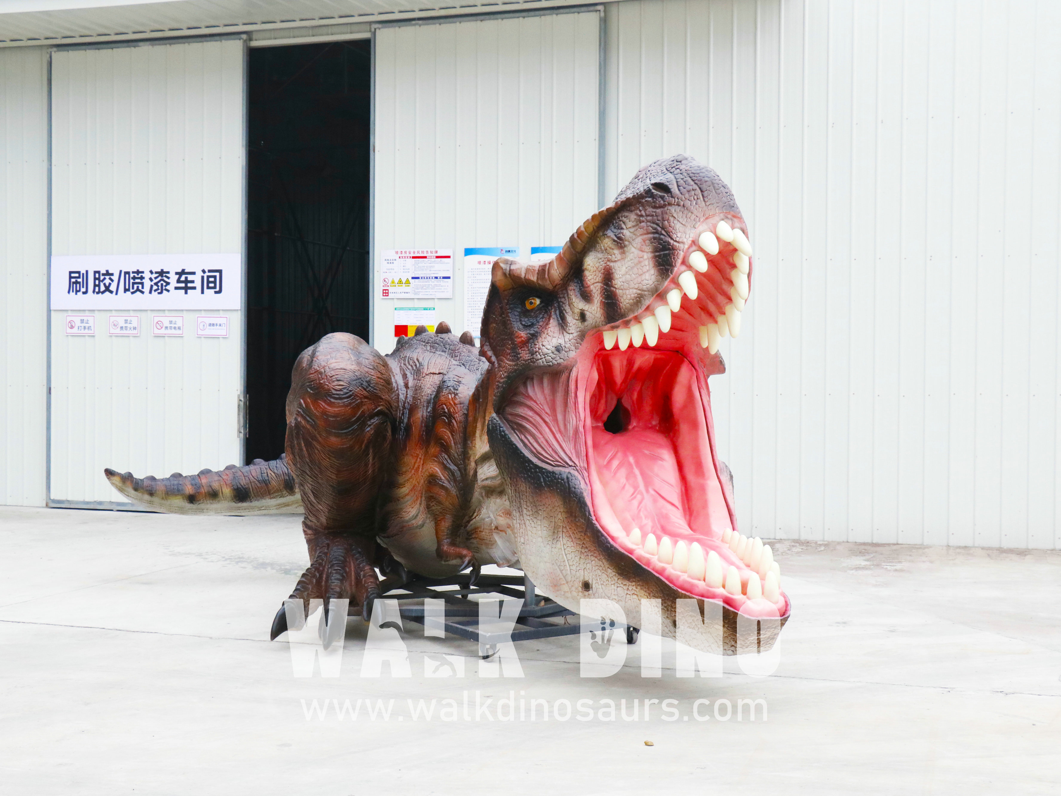 Amusement Park Dinosaur Products Customized Children's Park Products Children's Dinosaur Rides Canopy Bed Sic Real Size Dinosaur