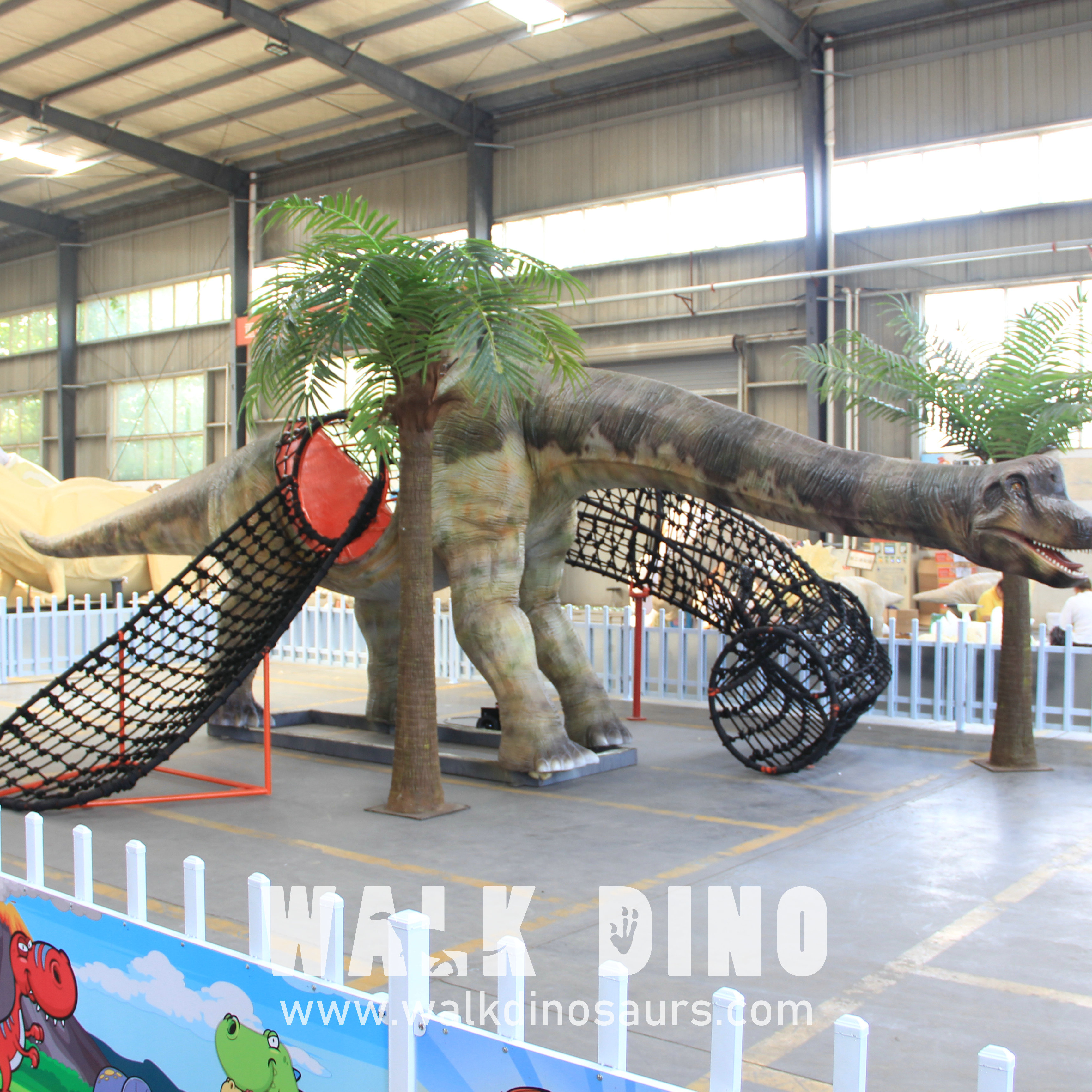 Amusement Park Dinosaur Products Customized Children's Park Products Children's Dinosaur Rides Canopy Bed Sic Real Size Dinosaur