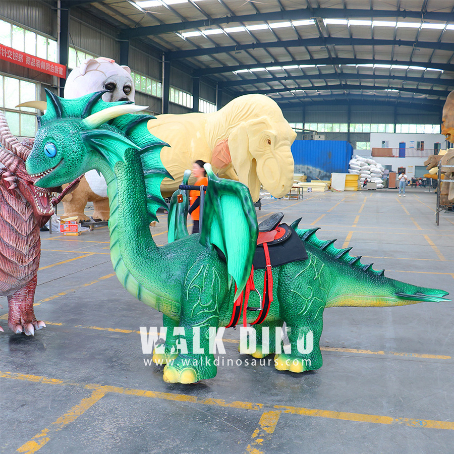 Large Shopping Malls Animatronic Dinosaur Ride For Park Walking Dinosaur Animatronic  Ride On Dinosaur