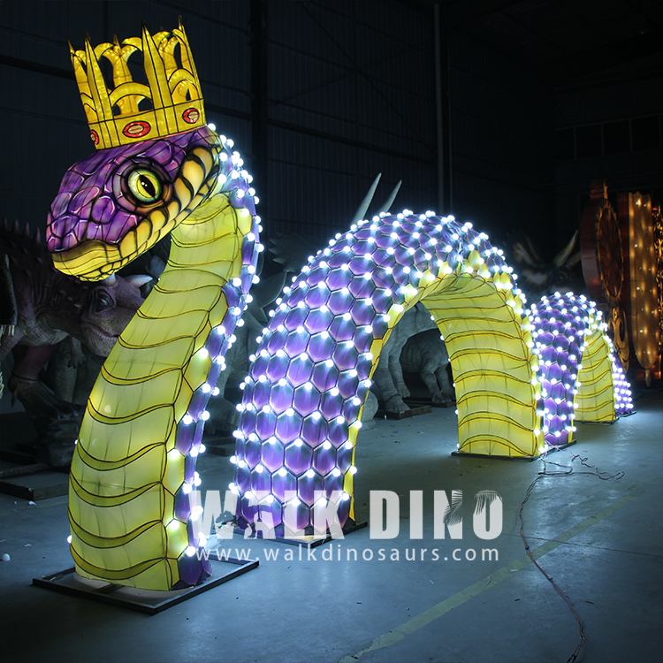 Outdoor Led Skill Chinese Traditional Lantern Life Size Craft  Chinese Animal Lanterns Snake Lantern