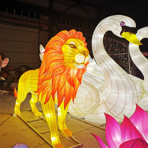 Festival lanterns decoration wholesale  handmade custom-made animal lanterns