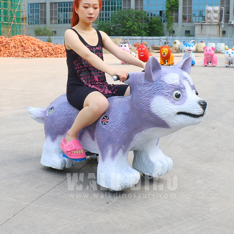 Lion Shape Electric Riding Cars For Kids To Drive Coin Operated Car Kids Ride On Dinosaur