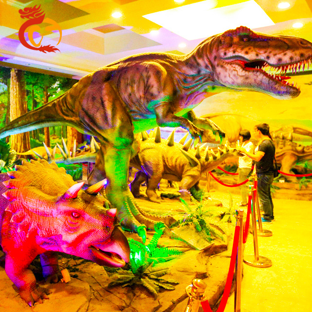 Outdoor Playground Animatronic Mechanical Dinosaur Model For Sale