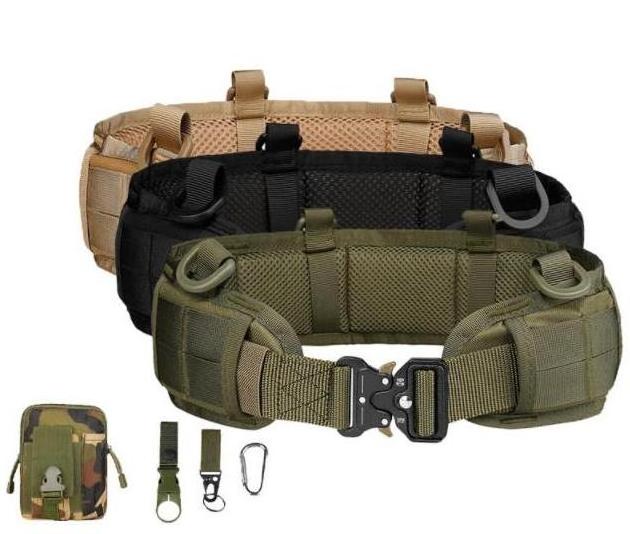 Custom 800D Oxford Fabric Hunting Belt Molle System Tactical Equipment System Utility Belt