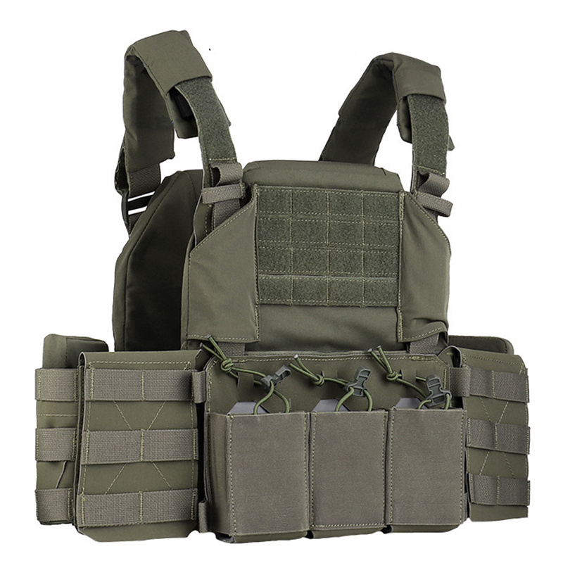 Security Chest Rig Outdoor Tactical Vest 600d Polyester Oxford Fabric For Tactical Vest