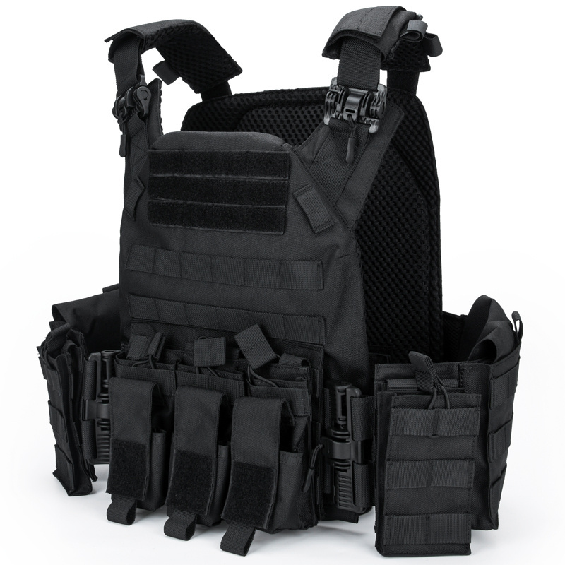 Outdoor protective combat plate carrier tactical vest black rest hunting tactical vests