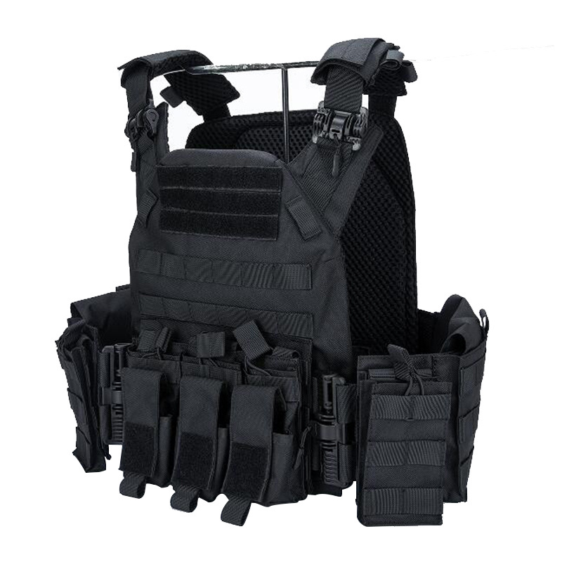 Outdoor protective combat plate carrier tactical vest black rest hunting tactical vests