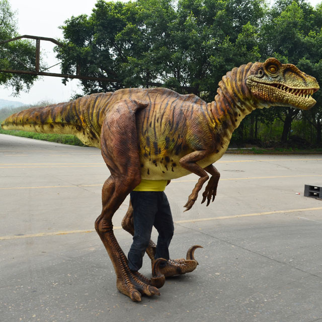 Dino World Life Like Animatronic Realistic Raptor Costume