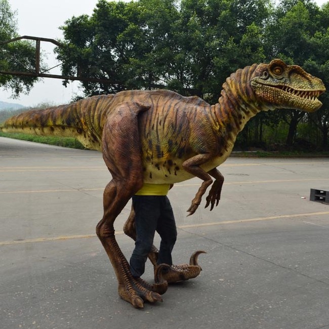 Best Quality Realistic Dinosaur Costumes Of Velociraptor