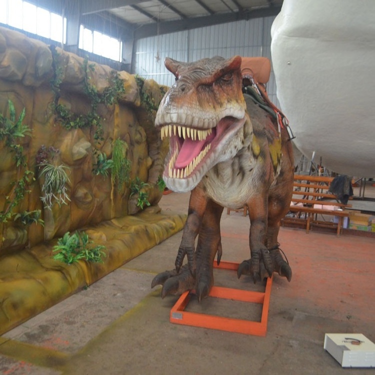 Realistic Animatronic Walking Dinosaur Model For Dinosaur Park