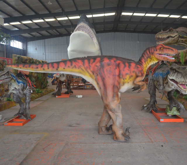 Dino World Life Like Animatronic Realistic Raptor Costume