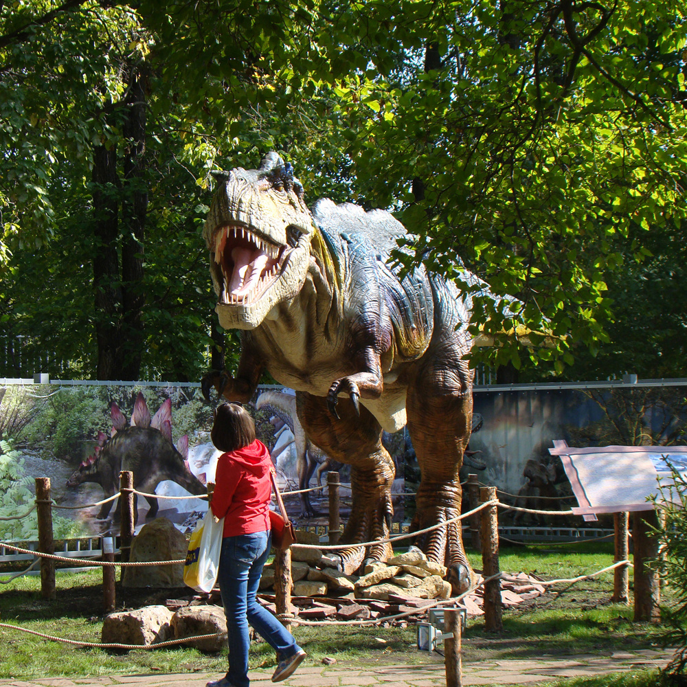 Dino World Life Size Animatronic Simulation Dinosaurs For Sale